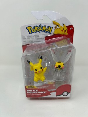 Pokemon Pokmon Fighting Figure,2 Pack 5 and 8cm Figure Toy Set Ninja Box and Pi