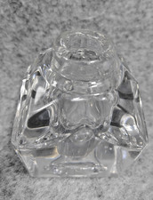 Heavy Clear Glass Inkwell Antique in Collectables Pens & Writing Equipment M40