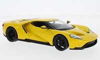 Welly WEL24082YELLOW - 1/24 / Ford Gt, Gelb, 2017 - Neu