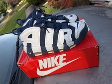 Nike Air More Uptempo Olympic Sneakers White Mid Top 414962-104