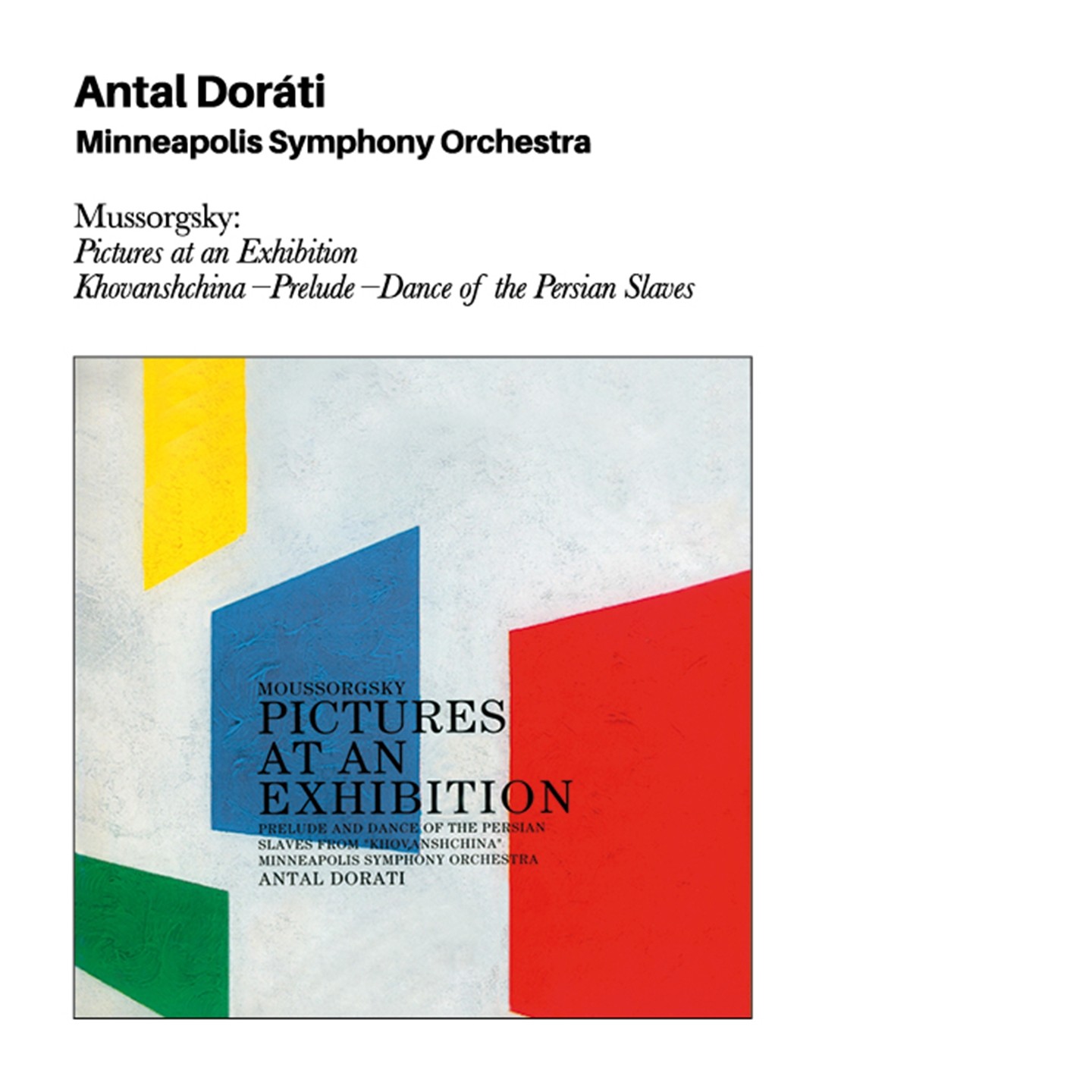 Antal Goldtone,Minneapolis Symphony Orchestra - Mussorgsky: Pictures At An Exhib