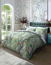 Graham & Brown Chinoiserie Garden Duvet Set - 100% Cotton Sateen - Superking