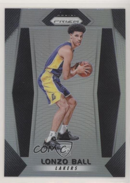 2017-18 Panini Prizm Silver Prizm Lonzo Ball #289 Rookie RC