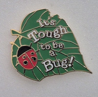 It's Tough To Be A Bug ''A Bug's Life'' Pixar Disney Ladybug Trading Pin W/ Back