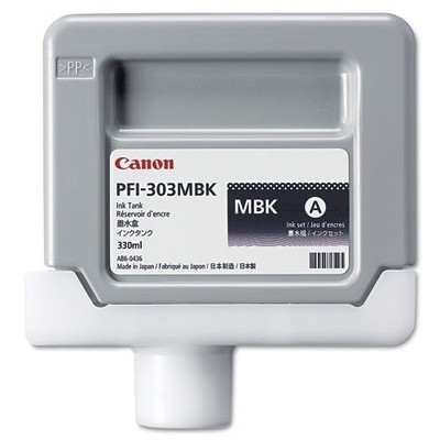 Canon PFI-303MBK Original Ink Cartridge (2957B001)
