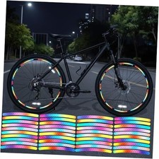 40 Pcs Universal Reflective Tire Stickers, Car Wheel Rim Stripe Decal