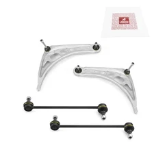 Front Lower Control Arm & Front Sway Bar Link Kit for 2001-2005 BMW 320i Z4