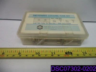 MCM Electronics Microwave Ceramic Fuse Kit P/N 102-004