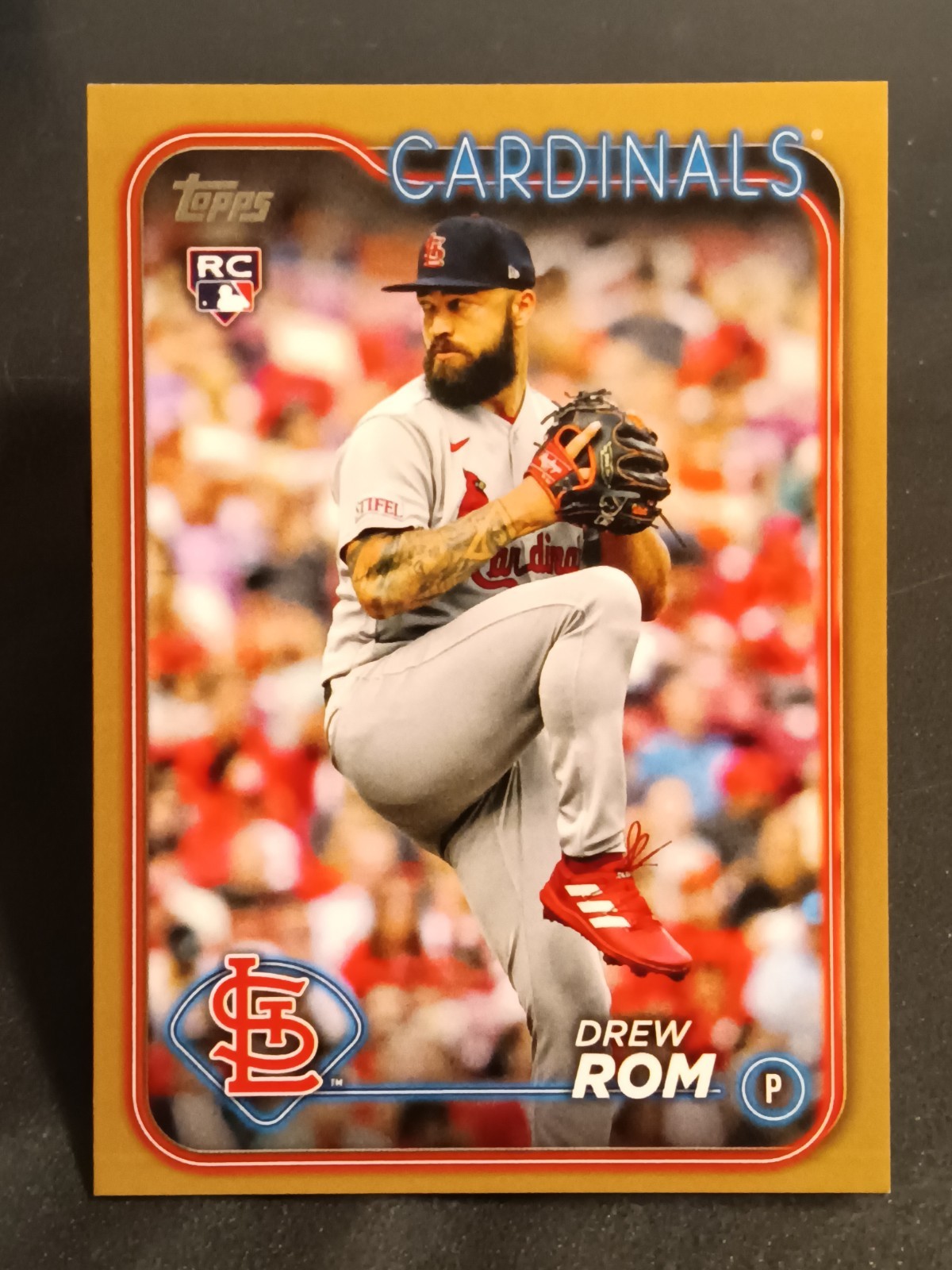 2024 Topps Series 2 #476 Drew Rom (RC) ✨SSP-Gold /2024✨ St. Louis Cardinals 