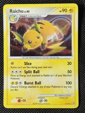 Played (LP) Raichu Holo #8 Stormfront Pokemon TCG on eBay