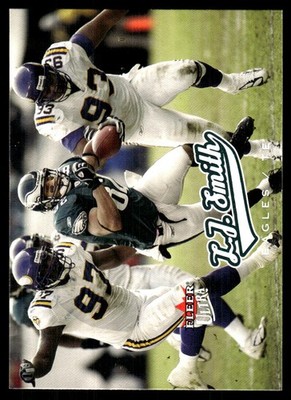 L.J. Smith 2005 Ultra #176 Eagles NFL READ FREE SHIPPING AutographDen
