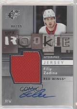 2019-20 SPx 2009-10 Retro Rookie Jersey Tier 1 8/99 Filip Zadina #09-FZ Auto 0cy