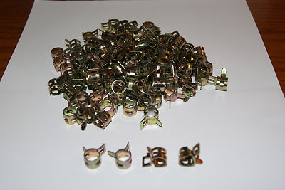 BULTACO OSSA MONTESA MAICO HODAKA,ZUNDAPP,JAWA BRONCO FUEL LINE CLAMPS  100