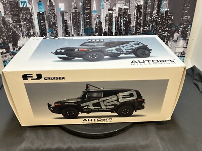 Auto Art 1/18 Toyota TRD FJ Cruiser Rod Millen Mat Black Auto Art 1/18 Toyota TRD FJ Cruiser Rod Millen Mat Black