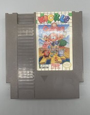 Nintendo NES Kickle Cubicle Tested & Working Authentic Cartridge Irem 1990