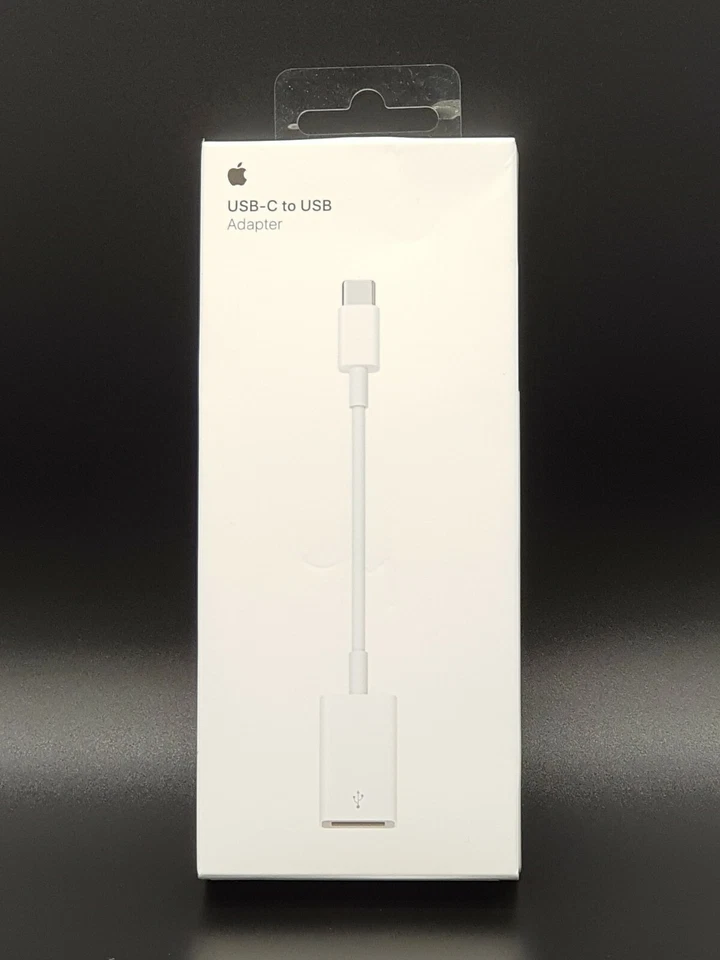 Original Apple USB C to USB A Converter Data Transfer Adapter Macbook MJ1M2AMA - Image 3 of 4