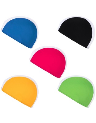 Fashy Junior Fabric Swim Cap - Multi
