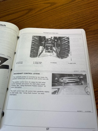 John Deere 5200 5300 5400 5500 manuale proprietario trattore OMRE41745 520 540 caricatore - Foto 4 di 8