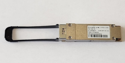 Genuine Brocade 57-1000294-01 QSFP+ XBR-000245 4x16G SWL FC 850nm 100m MMF MTP - Picture 5 of 6
