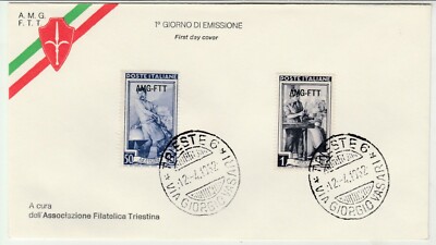 POSTAL HISTORY - 1951 REPUBLIC OF TRIESTE RADIO BROADCAST L.20+55 E/4148