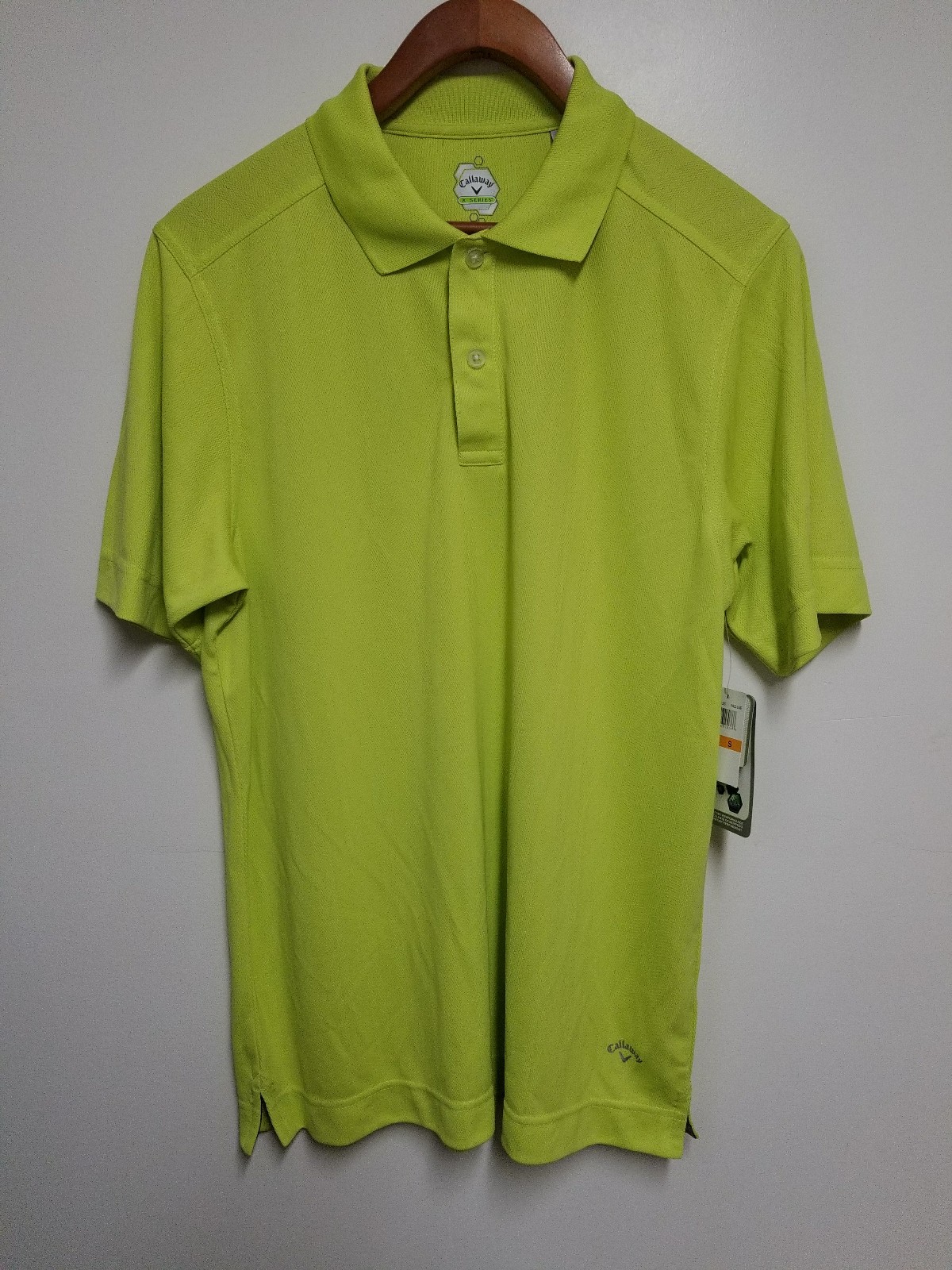 Callaway Wild Lime X Series Men's Golf Shirt - Size S