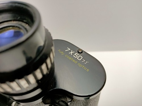 Vintage Binoculars - Hanimex - 7 x 50 / 7.1 - Coated Optics - Clear Vision - Picture 5 of 12