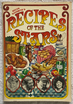 HELEN NAISMITH'S RECIPES OF THE STARS TPB '77 Rare LARRY GATLIN +1 AUTOGRAPHED!