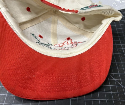 Vintage White Trucker Hat w Red Text “DO THE DEW” Snap Back New w/o Tags (Pop 1? - Picture 11 of 13