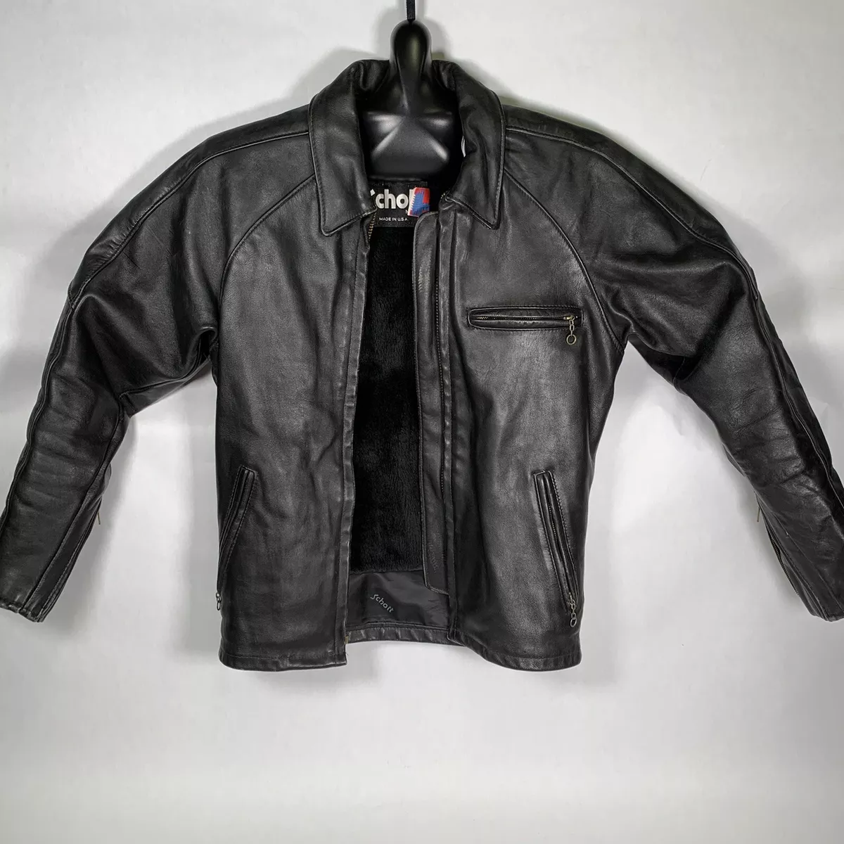 SCHOTT NYC Jacket 141 BLACK SMALL | eBay