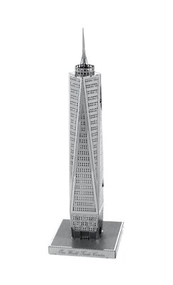 Metal Earth One World Trade Center Faszinationen 3D Metallmodell Bausatz zum Selbermachen MMS024