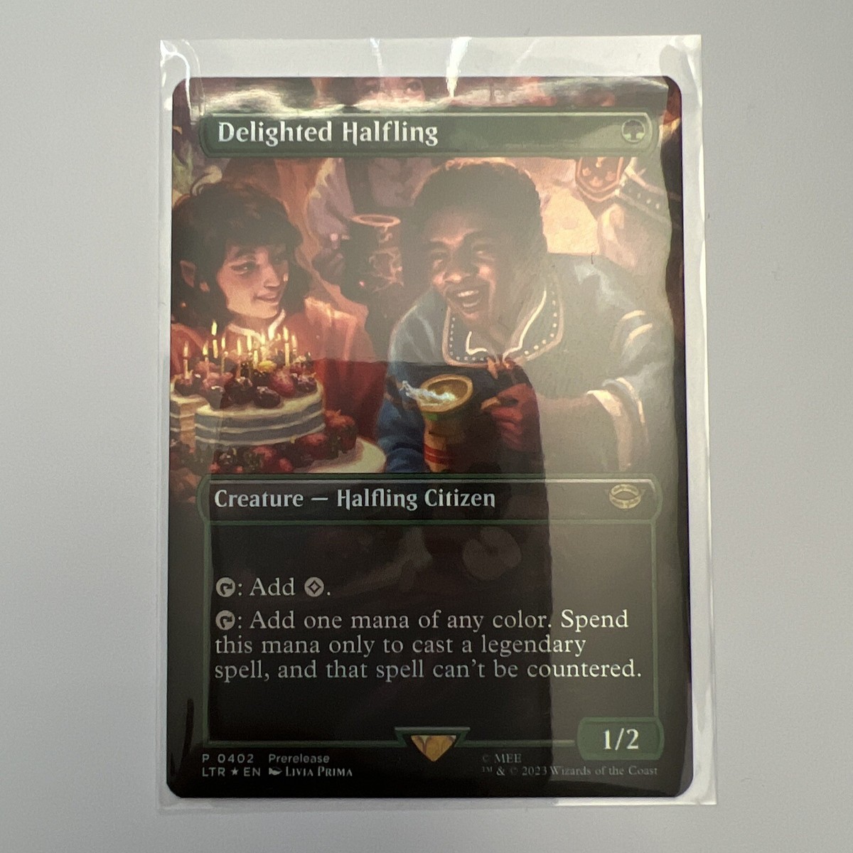MTG 喜ぶハーフリング/Delighted Halfling 英foil4枚 ミントモール / MINT GAMES MTG(東日本橋) / 【LTR】【JPN