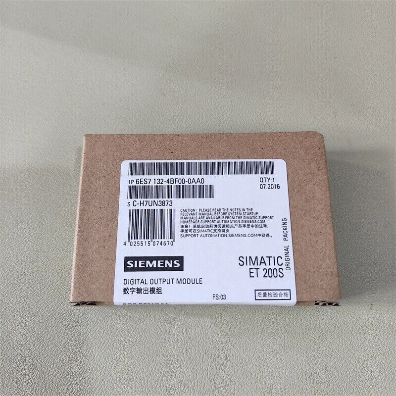 6ES7 132-4BF00-0AA0 Neu Siemens Klemmenmodul in Box 6ES7132-4BF00-0AA0