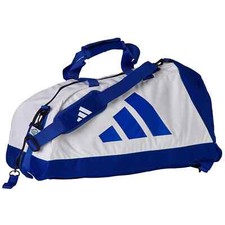 Adidas Hybrid Sporttasche 2in1 Combat Sports GI-Gewebe Blau BJJ Trainingstasche