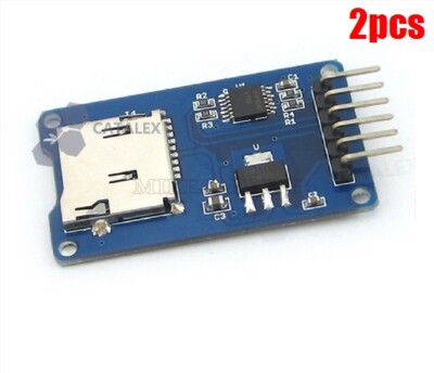 2Pcs Micro Sd Sd Tf Card Memory Shield Module Mciro Storage Board For Arduino ic