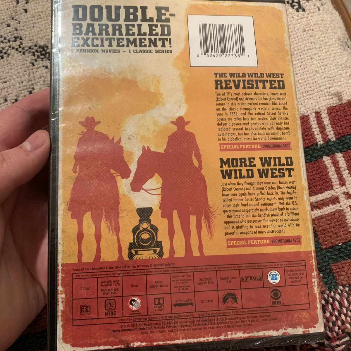 THE WILD WILD WEST REVISITED + MORE WILD WILD WEST New DVD