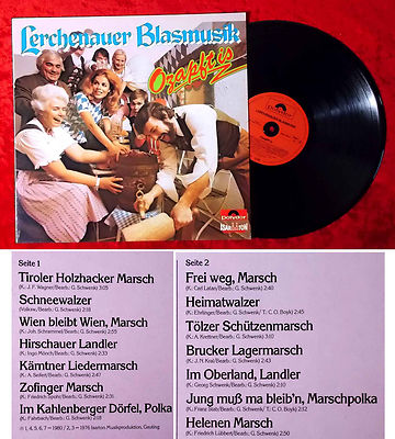 LP Lerchenauer Blasmusik: Ozapft Is...(Polydor 815 179-1) D 1980