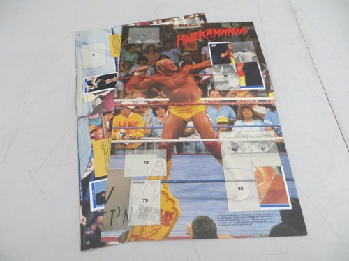 Diamond WWF SuperStars 1991 Official Sticker Album Hogan Warrior Taker HBK WWE - Picture 5 of 7