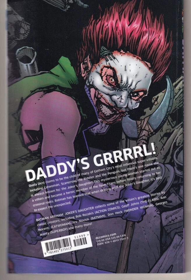 BATMAN ARKHAM: Joker's Daughter (DC Comics 2017 February 2018){N1} — 第 2/4 张图片