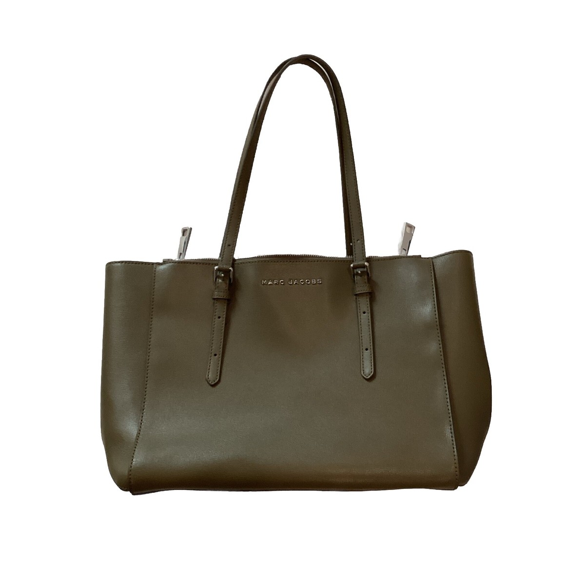 Marc Jacobs Commuter Tote Handbag - Olive Green - Preowned 