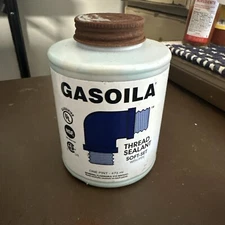 Gasoila Soft-Set Pipe Thread Sealant w/PTFE Paste, Non Tox, -100 to 600 473ml