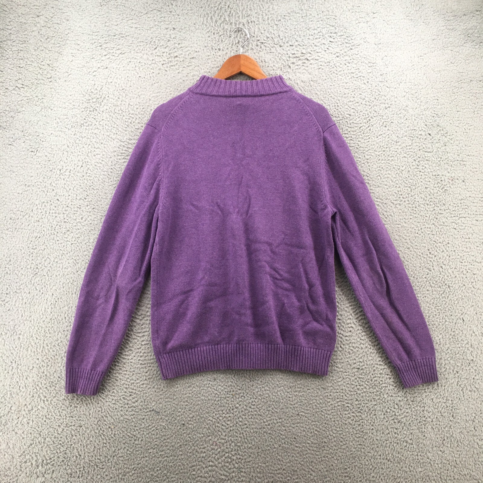 Robert Talbott Sweatshirt Womens Medium Quarter Z… - image 8