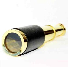 Antique Brass 6" inch Telescope Nautical Pirate Spyglass Handheld Vintage Gift
