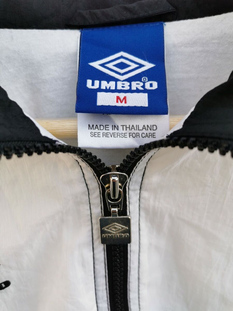 90s vintage black & white UMBRO tracksuit top / jacket size 90s vintage black & white UMBRO tracksuit top / jacket size