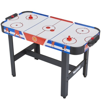 MUWO ''Game On'' Air Hockey Tisch 122x61x79 cm Spieltisch mit Puck und Pusher neu