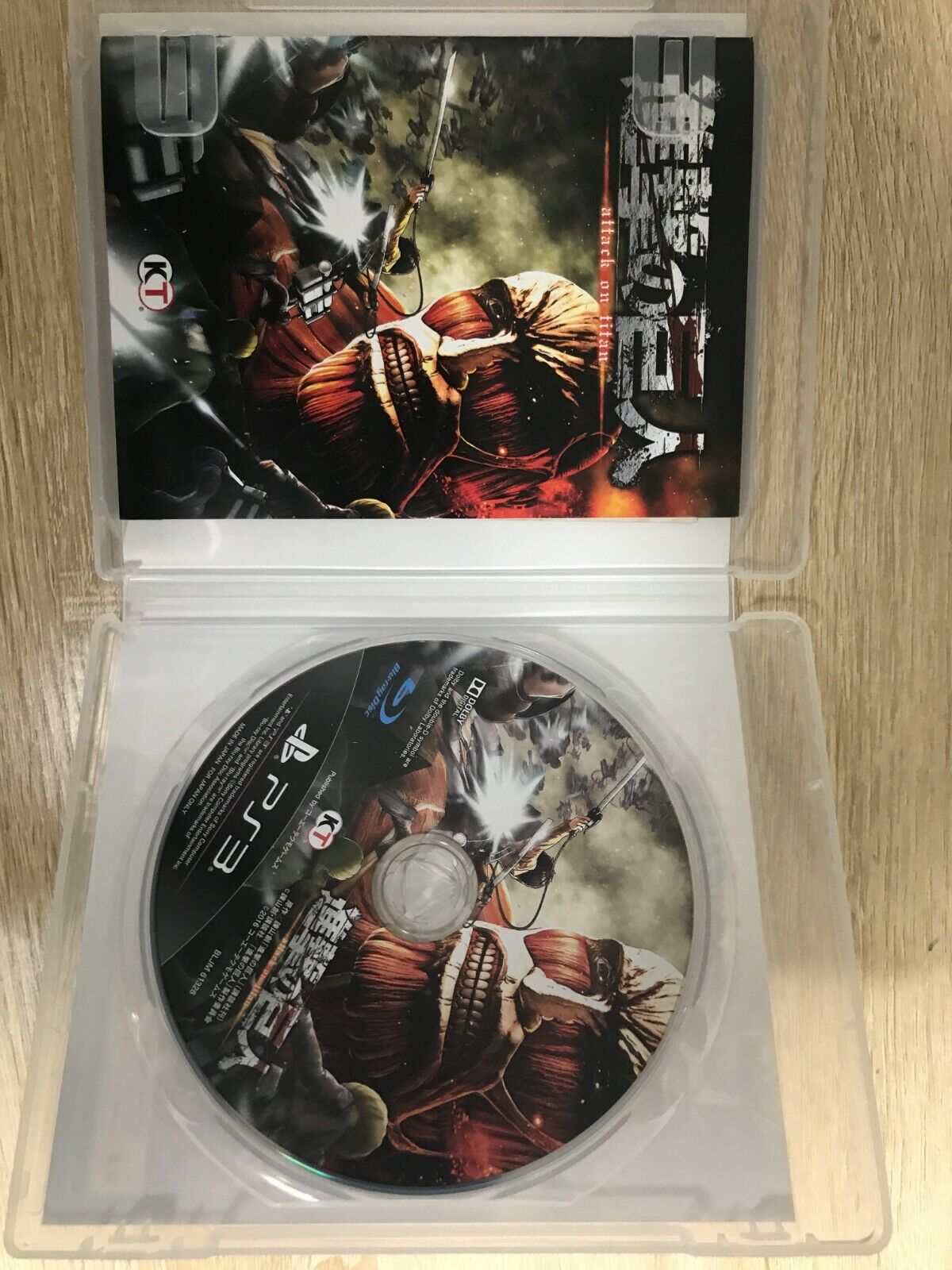 Shingeki no Kyojin Attack on Titan Japanese Ver. PS3 PlayStation 3 Video  Game