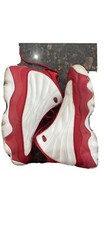 Red and White Air Jordan Shoes