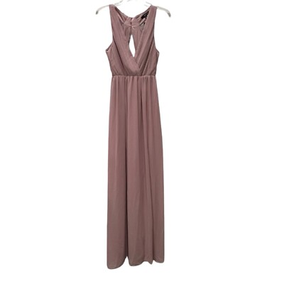 asos pink formal dress ASOS Pink High low dress Size L L (12-14)