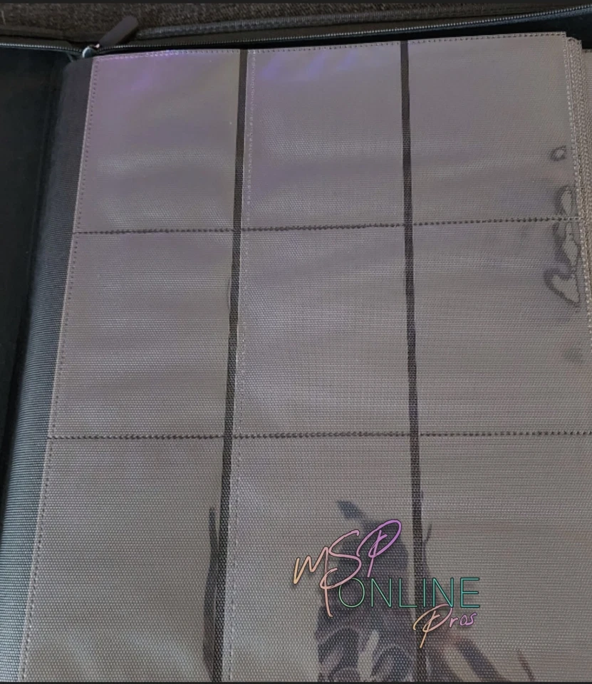 TopLoader 拉链卡装订器 | 顶级装载机 | 252 张卡 | 9 口袋 | 14 页新品 — 第 3/4 张图片