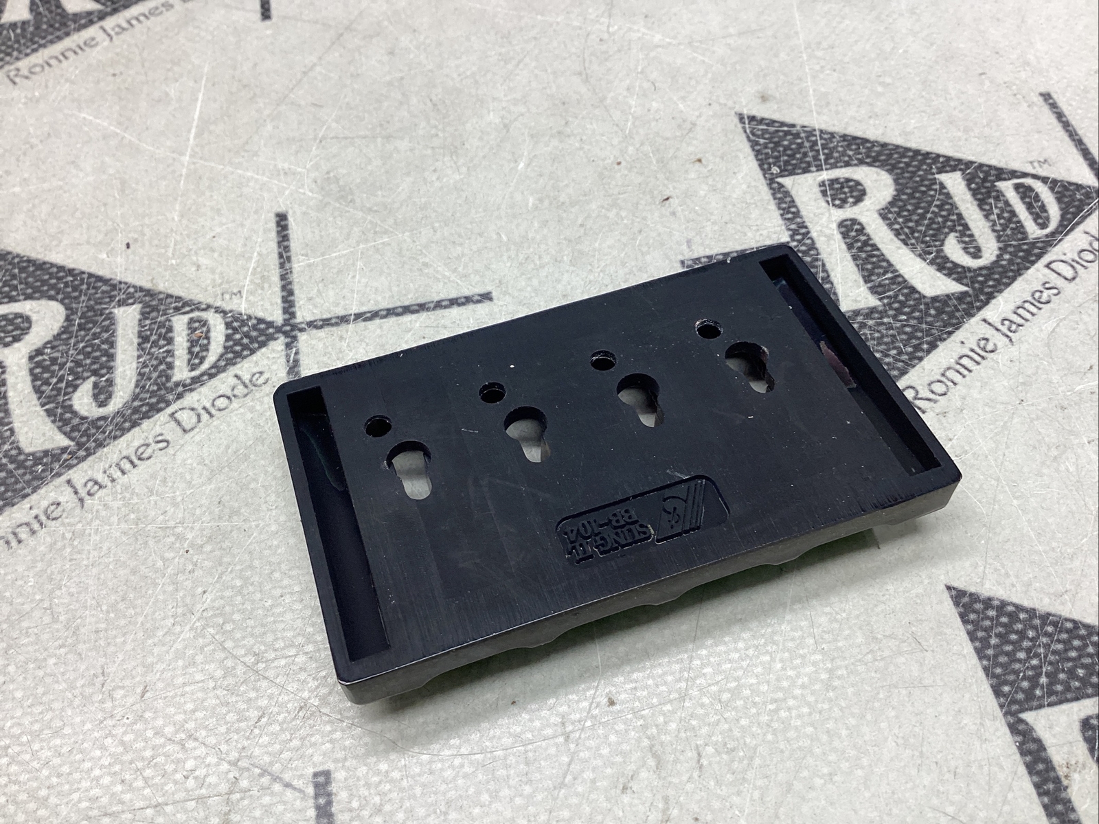 Schecter Model T-4 4 String Electric Bass Guitar Bridge Black