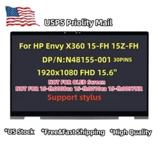 For HP Envy X360 15-FH0013DX 15-FH0023DX FHD LCD Touch Screen Digitizer Assembly